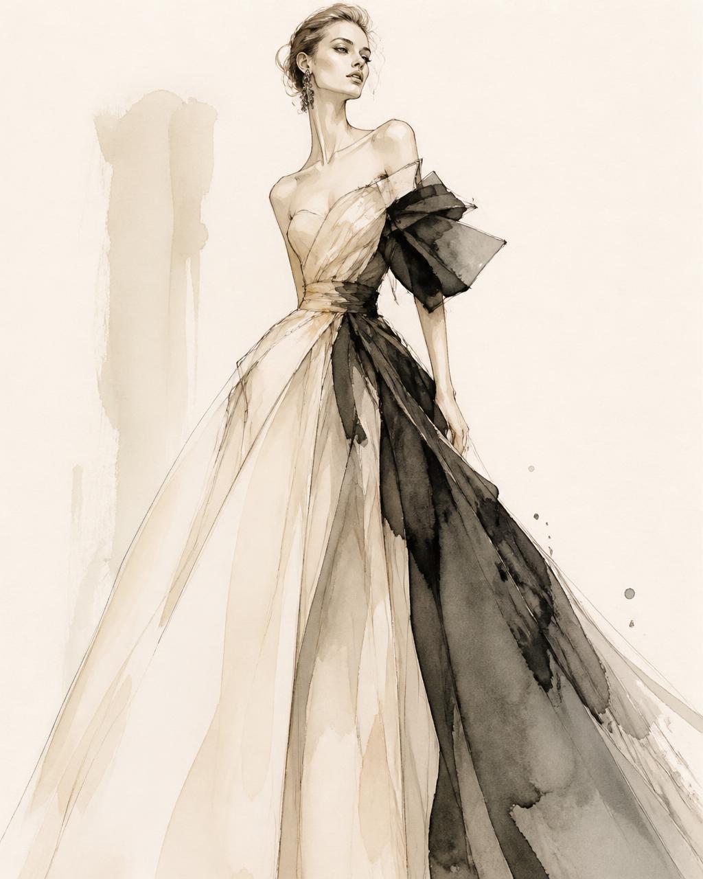 Fashion and editorial custom portrait